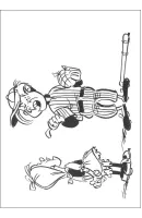 Lucky Luke kleurplaat 56